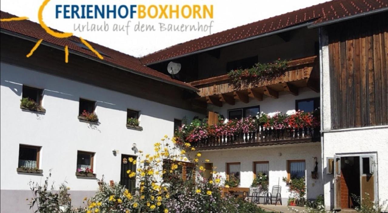 Ferienwohnung Woferlhof, Ferienhof Boxhorn Böbrach Exterior foto